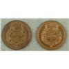 Image 2 : 2 Century of Progress World Fair A & P Tokens Pig, Cow