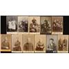 Image 1 : 11 Antique Small Portrait Photographs 1890s Sweden