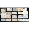 Image 1 : 20 FDC First Day Covers w US & Foreign Airmail