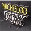 Image 3 : Michelob Dry Beer 3 D Logo 3 Color Neon Bar Decor Sign