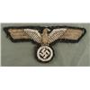 Image 1 : INCREDIBLE NAZI ARMY OFFICERS BULLION BREAST EAGLE-ORIG
