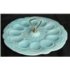 Image 1 : Vintage Hull Deviled Egg Plate Serving Dish No. 14