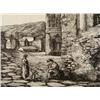 Image 4 : A Ponte Rotto Original Art Etching 1820 Rome Italy