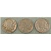 Image 1 : 3 High Grade Buffalo Nickels 1935, 1936, 1937