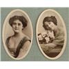 Image 2 : 10 Pc Set Cigarette Cards Ladies Actresses Stars 1920s