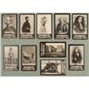 Image 1 : 10 Pc Set Tobacco Cards Ogden Tab Cigarettes 1920s