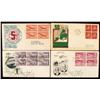 Image 2 : 15 First Day Covers Airmail & Flight 1946-49