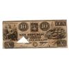Image 2 : REPUBLIC OF TEXAS JANUARY 20, 1840 TEN DOLLAR NOTE
