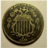 Image 1 : 1876 Shield Nickel Better Date Nice