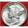 Image 1 : Choice Brilliant Uncirculated 1940-D Silver Mercury Dime FSB