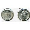 Image 3 : Choice Brilliant Uncirculated 1940-D Silver Mercury Dime FSB