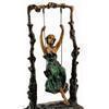 Image 1 : "Swing Girl" Bronze Sculpture by Auguste Moreau