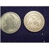 Image 1 : Two very nice old 1806 silver capped busts