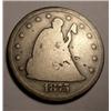 Image 2 : RARE 1875 Carson City 20 Cent Liberty Coin, Only Minted 2 Years, 133,290 CC Minted
