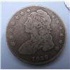 Image 1 : 1836 CAPPED BUST LIBERTY HEAD TYPE HALF DOLLAR NICE