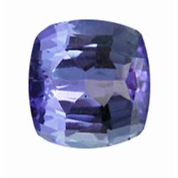 1.90ct Square Cushion Natural Purplish Blue Iolite (GEM-14981)