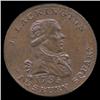 Image 1 : 1795 British 1/2 Penny Token RARE MS64 (COI-7721)