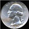 Image 1 : 1957 Washington 25c Silver Quarter Graded GEM (COI-6833)