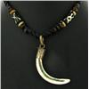 Image 1 : Tibet Shell Horn Nickel Necklace (ANT-1097)