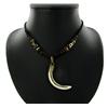 Image 2 : Tibet Shell Horn Nickel Necklace (ANT-1097)