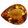 Image 1 : 37.68ct Madeira Pear Citrine Appr Est $19k (GEM-27594)