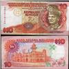 Image 1 : 1989 Malaysia 10 Ringgit Crisp Unc Note  (CUR-06351)