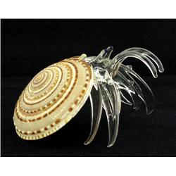 Hand Formed Glass Hermit Crab (DEC-377)