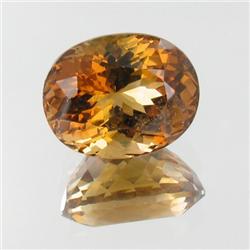20.3ct Imperial Orange Topaz Appr Est $41k (GEM-27156D)