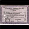 Image 1 : 1940s Gulf States Utilities Stock Certificate (COI-3327)