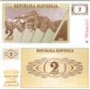 Image 1 : 1991 Slovenia 2 T Crisp Unc Note (CUR-06345)