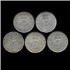 Image 1 : 1934A/D/F/G/J Nazi Germany 5 Mark Hi Grade 5 Pcs (COI-8196)