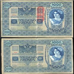 1919 Austria 1000 Kronen Hi Grade (CUR-06295)