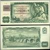 Image 1 : 1961 Czech 100 Korun Crisp Unc Note (CUR-06330)