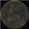 Image 2 : 1866 British Victoria Halfpenny Circulated (COI-7250)