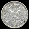 Image 1 : 1911J Germany 1 Mark Hi Grade RARE Huge Error (COI-8048)