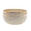 Image 1 : Beautiful Hand Chased 100% Thai Silver Bowl  (CLB-392)