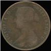 Image 1 : 1861 British Victoria Halfpenny Circulated (COI-7237)
