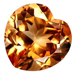7.20ct Heart Orange Imperial Topaz Appr Est $18k (GEM-27714)
