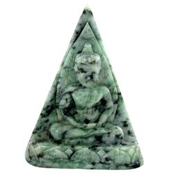 2020ct Handcarved Jade Buddha (CLB-623)