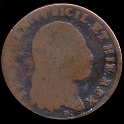 1803 Naples Sicily 6T Circulated Scarce (COI-7589)