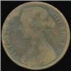 Image 1 : 1861 British Victoria Penny Circulated (COI-7204)