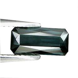 1.48ct Emerald Cut Green Color Tourmaline  (GEM-28581)