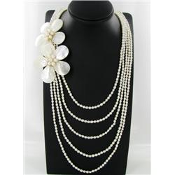 900ct MOP & Pearl Necklace (JEW-2502)