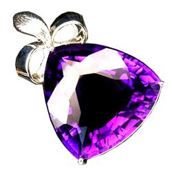 151ct Purple Amethyst 925 Pendant Appr Est $20k (JEW-2612)
