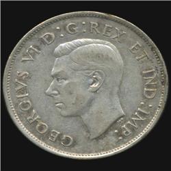 1937 Canada Half Dollar Hi Grade AU+ (COI-7020)