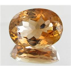 17.23ct Imperial Orange Topaz Appr Est $26k (GEM-27457)