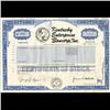 1990s Kentucky Enterprise Stock Cert Scarce (COI-3435)