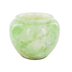 Rare Green Thai Jade Vase (DEC-426)