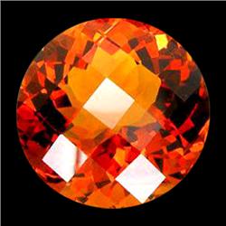 33.6ct Round Cut Madeira Citrine Appr Est $17k (GEM-27652)