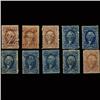 Image 1 : 1860s US Revenue Stamp Lot of 18 (STM-1474)